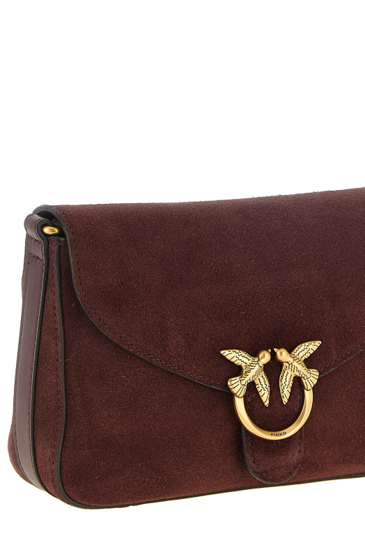 Мини-сумка через плечо «Love Satchel», бордовый цвет 107656A0F6W34Q
