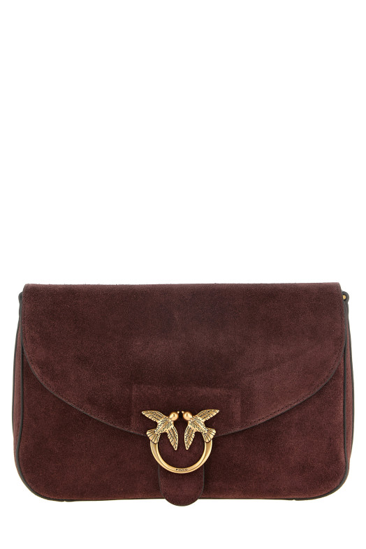 'Love Satchel' medium shoulder bag Bordeaux