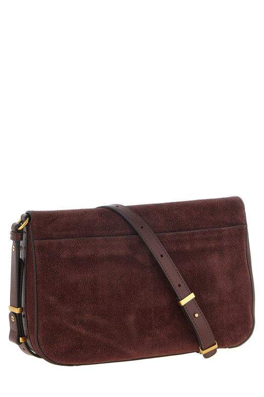 'Love Satchel' medium shoulder bag Bordeaux