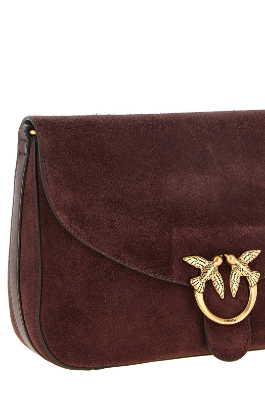 'Love Satchel' medium shoulder bag Bordeaux