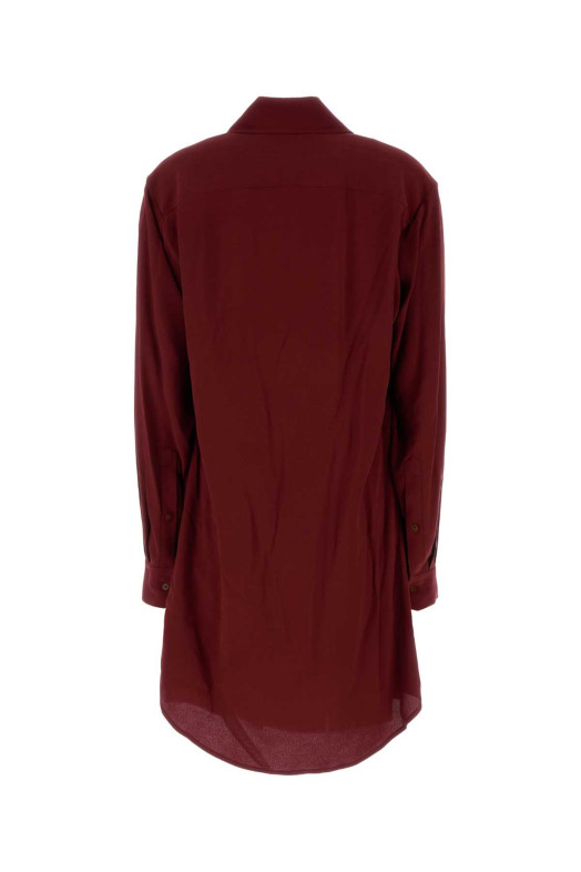 Burgundy crepe Square dress VIVIENNE WESTWOOD (110103FVW01NN)