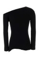Black stretch viscose Orgy t-shirt VIVIENNE WESTWOOD (1G01001JJ00BO)