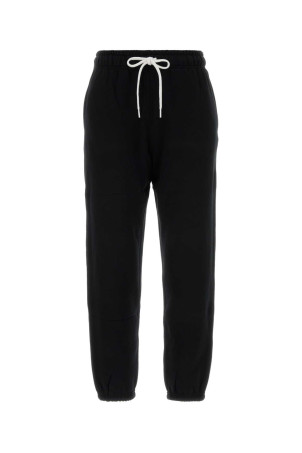 Black cotton blend joggers Blue POLO RALPH LAUREN (211971700)