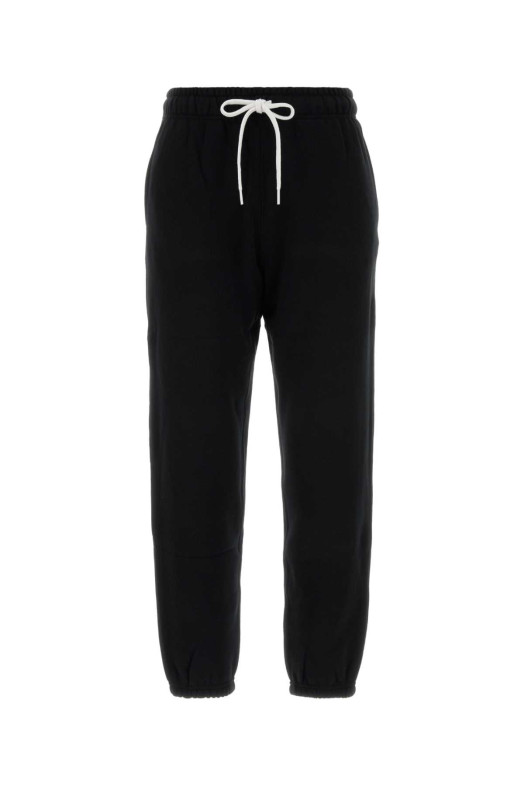 Black cotton blend joggers Blue POLO RALPH LAUREN (211971700)