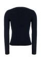 Хлопковый свитер темно-синего цвета POLO RALPH LAUREN (211971869)