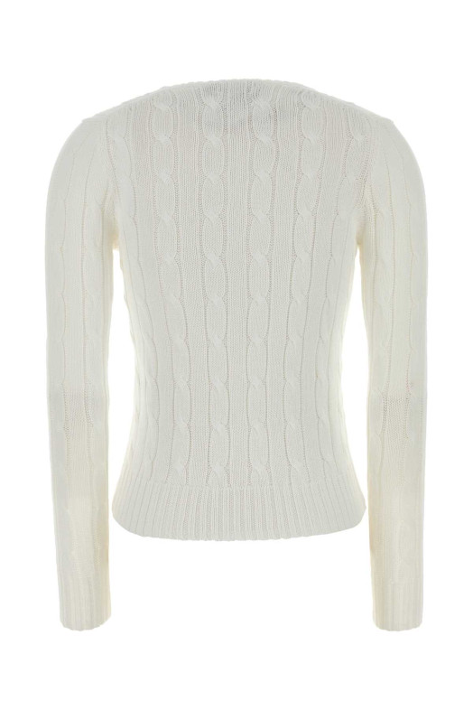 White cotton sweater Blue POLO RALPH LAUREN (211971870)