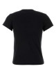 Черная хлопковая футболка POLO RALPH LAUREN (211B14605)