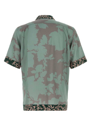 Рубашка из вискозы с принтом Carltone, многоцветная, DRIES VAN NOTEN (2610207423082)