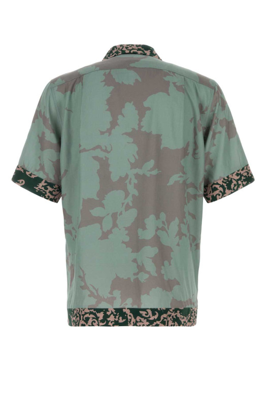 Printed viscose Carltone shirt Multicolor DRIES VAN NOTEN (2610207423082)