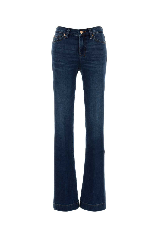 Blue stretch denim Dojo jeans SEVEN FOR ALL MANKIND (7U300G98)