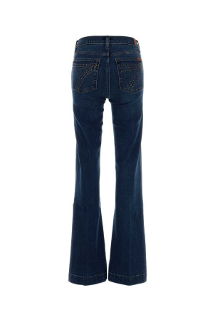 Blue stretch denim Dojo jeans SEVEN FOR ALL MANKIND (7U300G98)