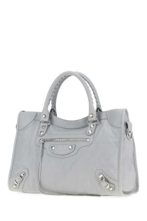 Средняя сумка Le City из светло-серой кожи BALENCIAGA (8230582ABV8)