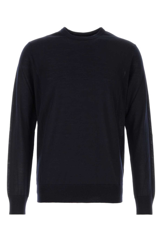Midnight blue wool sweater GIORGIO ARMANI (8NSM01SM99Z)