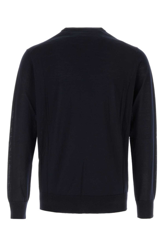 Midnight blue wool sweater GIORGIO ARMANI (8NSM01SM99Z)