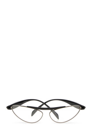 Black acetate and metal glasses BOTTEGA VENETA (A009H8VBL80)