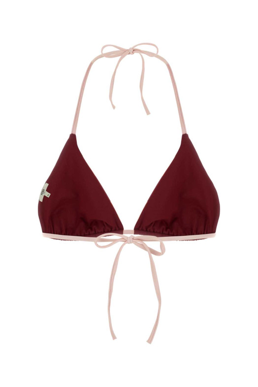 Printed LycraÂ® bikini top FENDI (FXBA67AWJD)