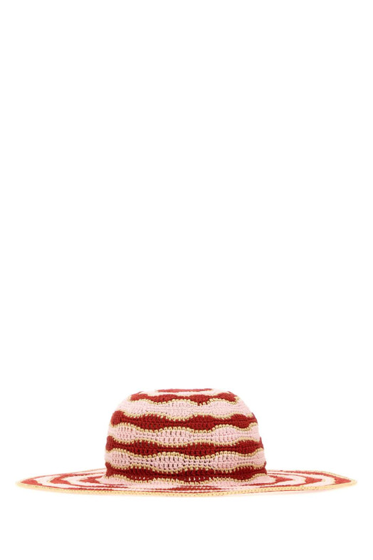 Вышитая вязаная шапка FENDI (FXQ173B13Y)
