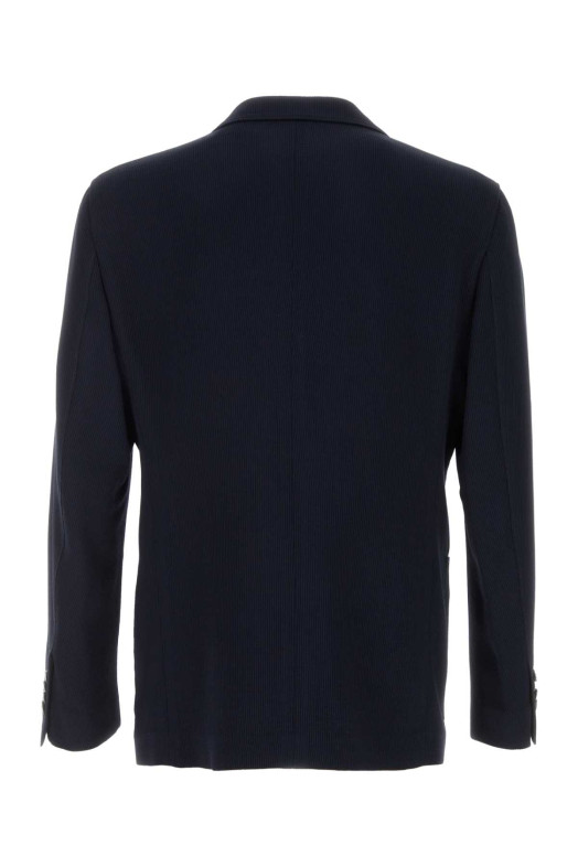 Navy blue jersey blazer GIORGIO ARMANI (GM000140TE10084)