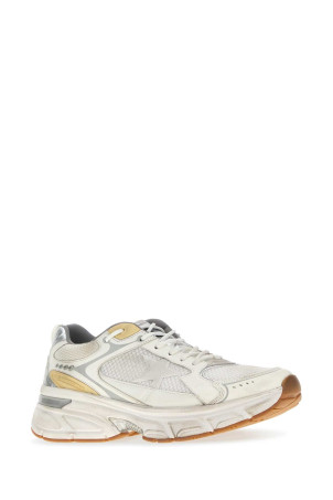 White mesh and leather Lightstar sneakers GOLDEN GOOSE DELUXE BRAND (GMF00724F006476)
