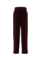 Grape velvet wide-leg pant GIORGIO ARMANI (GW003811TE10831)