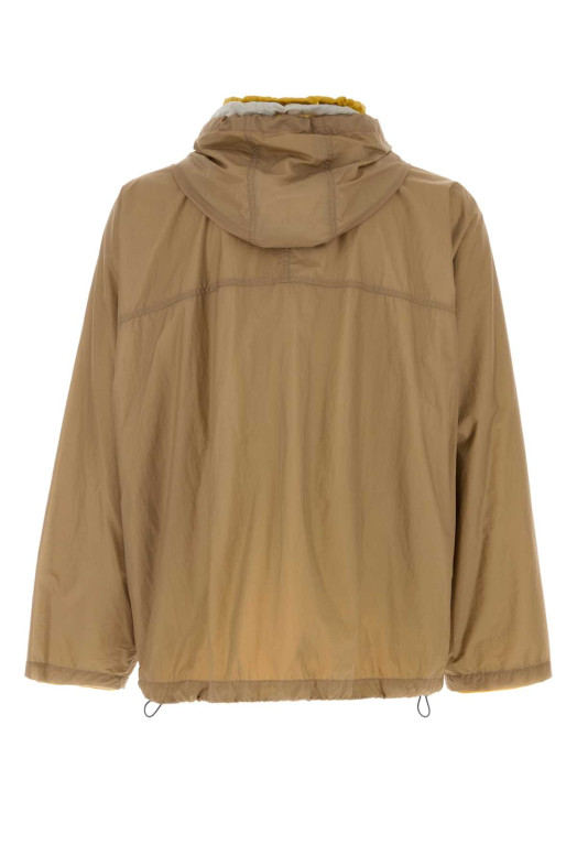 Анорак из ткани Camel Tech, бежевый, LOEWE (H526Y02WEX)
