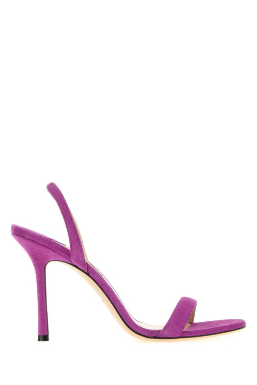 Tyrian purple suede Jenn sandals JIMMY CHOO (JENN100SUE)