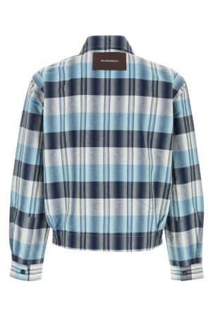 Сорочка з вишивкою з бавовняної суміші JW ANDERSON (JK0430PG1995) J.W.ANDERSON