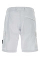 Бермуды из хлопка с эффектом «Ice Stretch», серые, STONE ISLAND (L1S15L100020S0003)