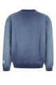 Blue cotton sweatshirt Blue GALLERY DEPT (OUT003)