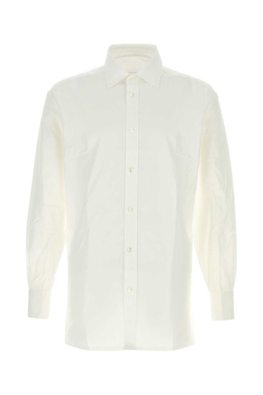 Белая рубашка из поплина, MAISON MARGIELA (S50DT0063S43001)