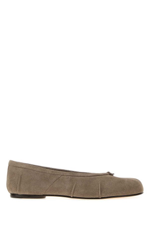 Dove grey suede Tabi ballerinas MAISON MARGIELA (S58WZ0127P7854)