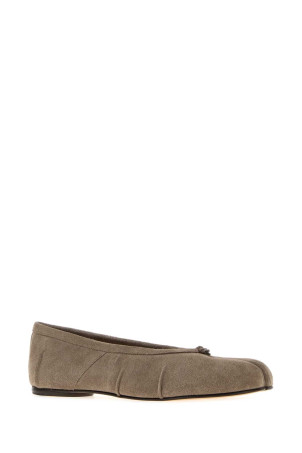 Dove grey suede Tabi ballerinas MAISON MARGIELA (S58WZ0127P7854)