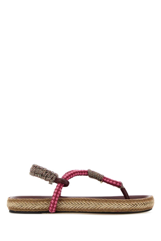 Multicolor fabric Gypso sandals ISABEL MARANT (SD0231FAC1B07S)
