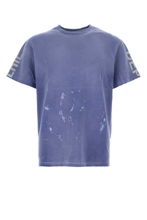 Blue cotton t-shirt GALLERY DEPT (TOP039)