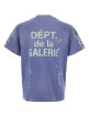 Blue cotton t-shirt GALLERY DEPT (TOP039)