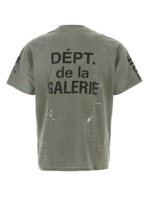 Grey cotton t-shirt GALLERY DEPT (TOP039)