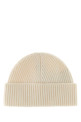 Ivory wool beanie Blue AMI (UBO006018)