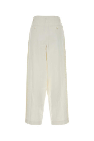 White cotton Closery Murray pant White BODE (WRS26BT017)