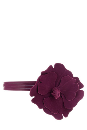 'Flower' belt Purple