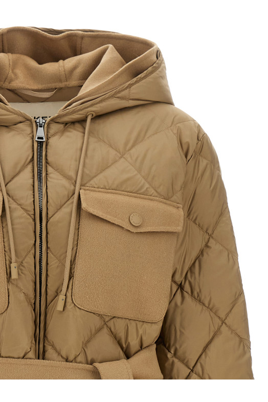 'Fidato' down jacket Beige