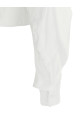 Double-layer collar shirt White