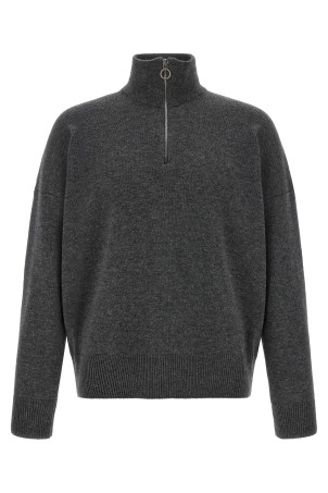 Half-zip sweater Gray