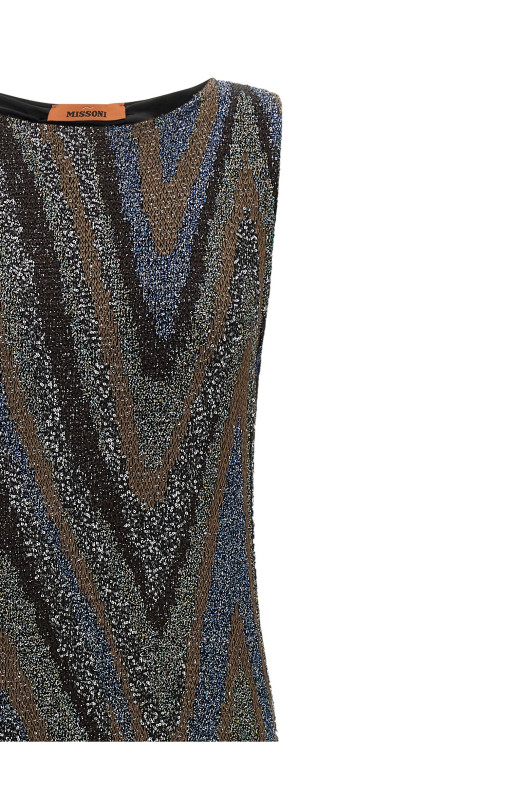 Платье «Зигзаг», разноцветное MISSONI DS26WG3TBK01LYS91U7