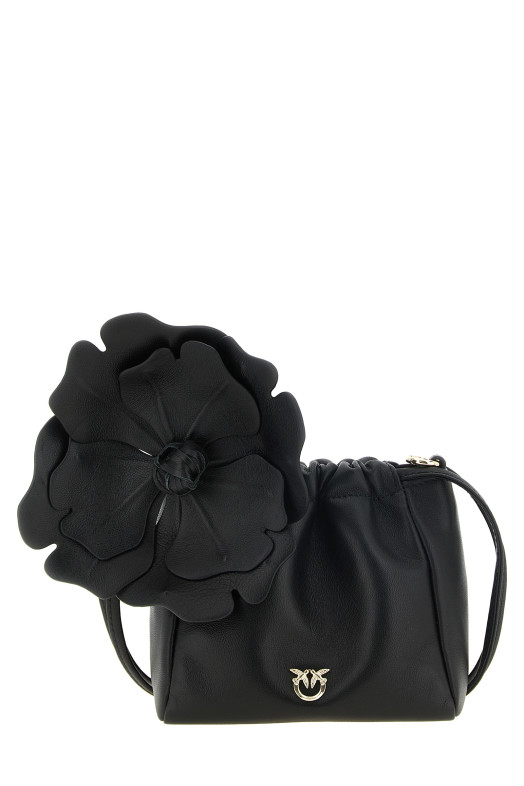 'Flower' pouch Black
