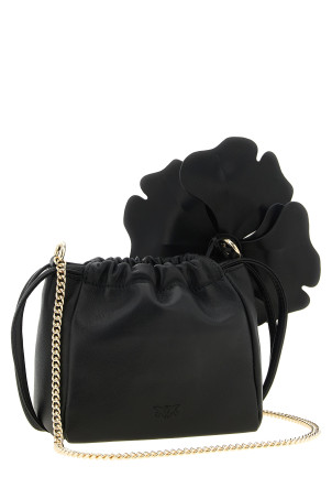 'Flower' pouch Black