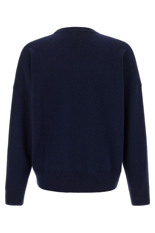 Wool and cashmere sweater Blue