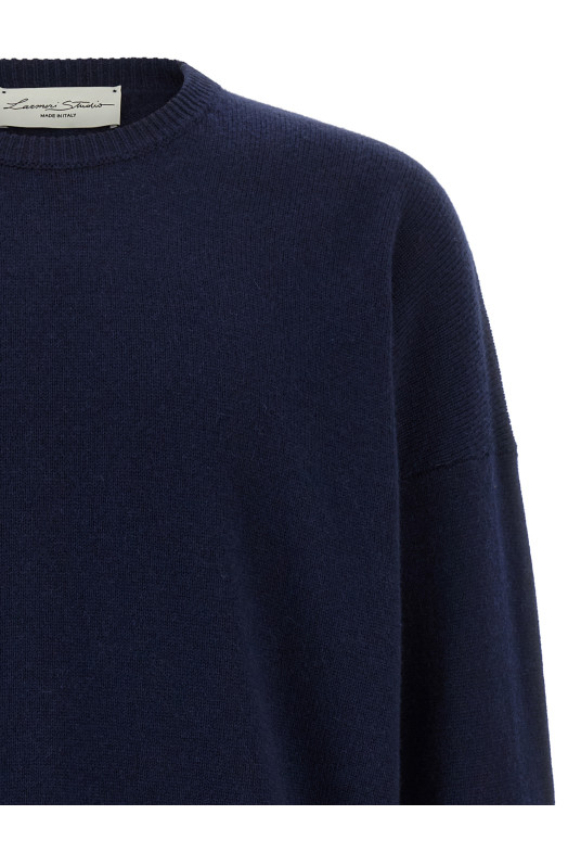 Wool and cashmere sweater Blue