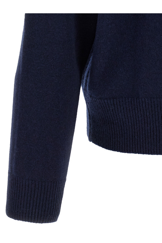 Wool and cashmere sweater Blue