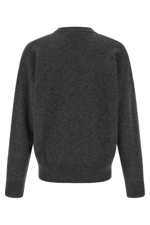 Wool and cashmere sweater Gray