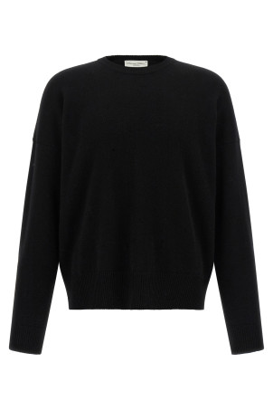 Wool and cashmere sweater Black